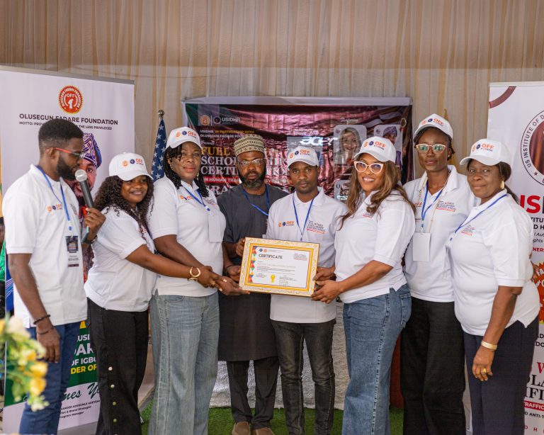 Olusegun Fadare Empowerment Foundation — programme highlights