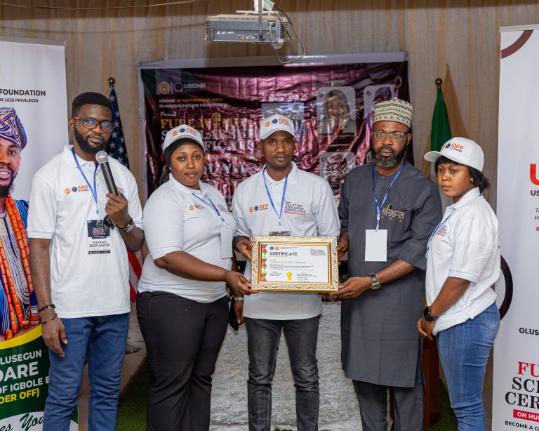 Olusegun Fadare Empowerment Foundation — programme highlights