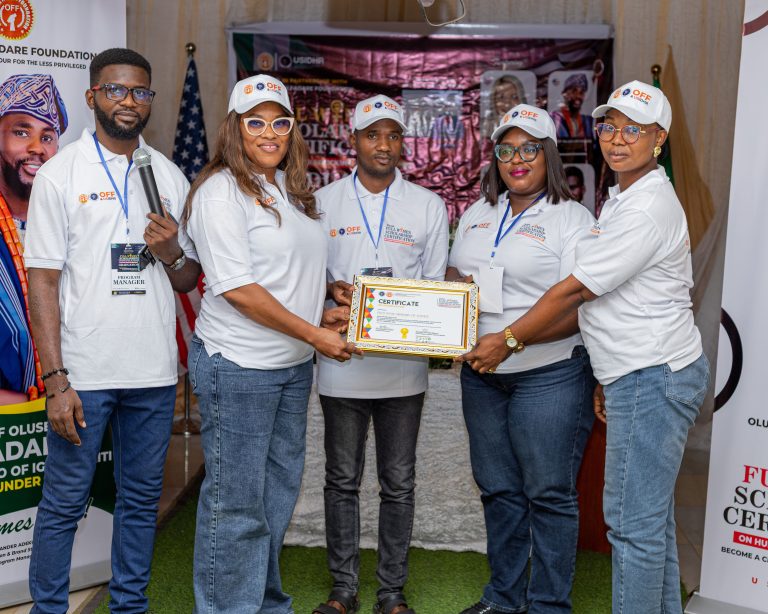 Olusegun Fadare Empowerment Foundation — programme highlights