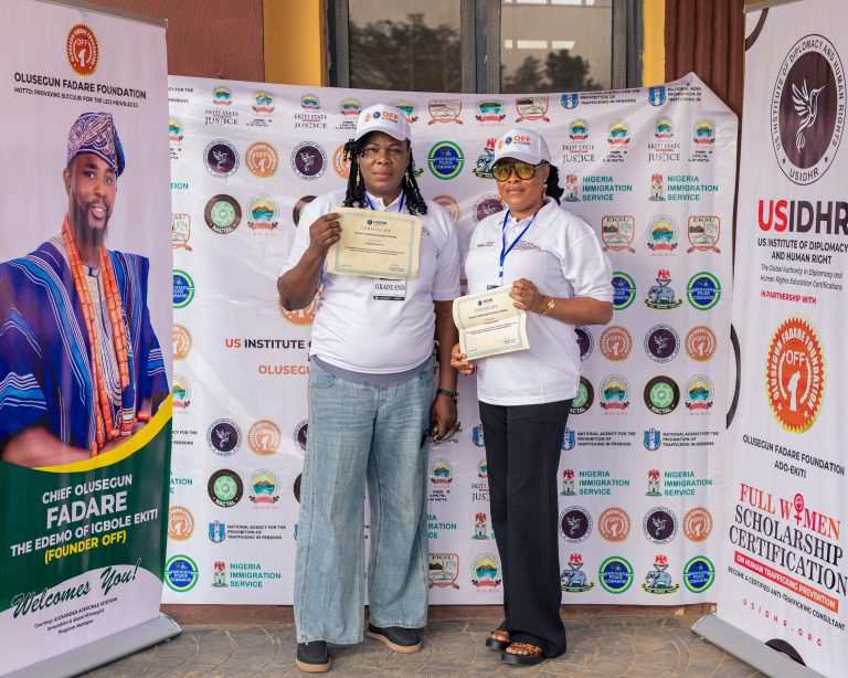 Olusegun Fadare Empowerment Foundation — programme highlights