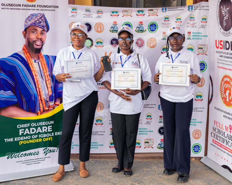Olusegun Fadare Empowerment Foundation — programme highlights