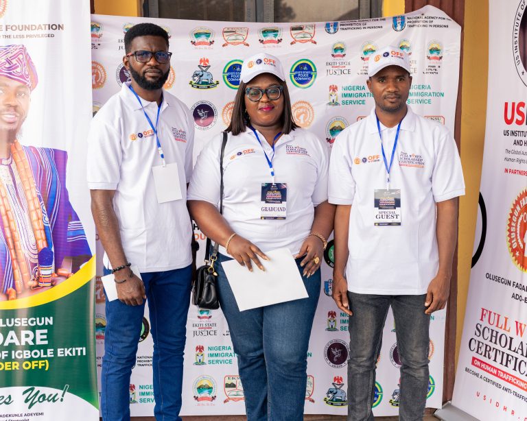 Olusegun Fadare Empowerment Foundation — programme highlights